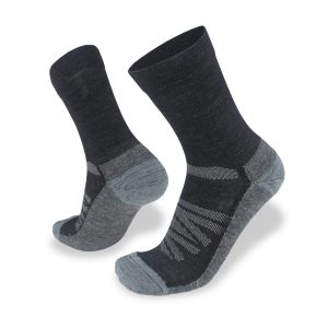 MEN'S CAPE TO CAPE LIGHT HIKER 2.0 SOCK - Medium - Black/Charcoal